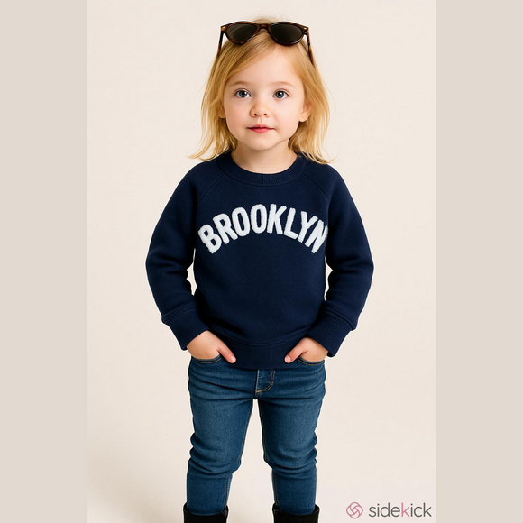 J. Crew Other - J.Crew Crewcuts Kids' Navy “Brooklyn” Sweatshirt